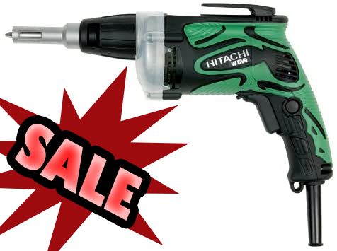HITACHI W6V4 6.6A DRYWALL SCREWDRIVER HITACHI W6V4 6.6A DRYWALL SCREWDRIVER